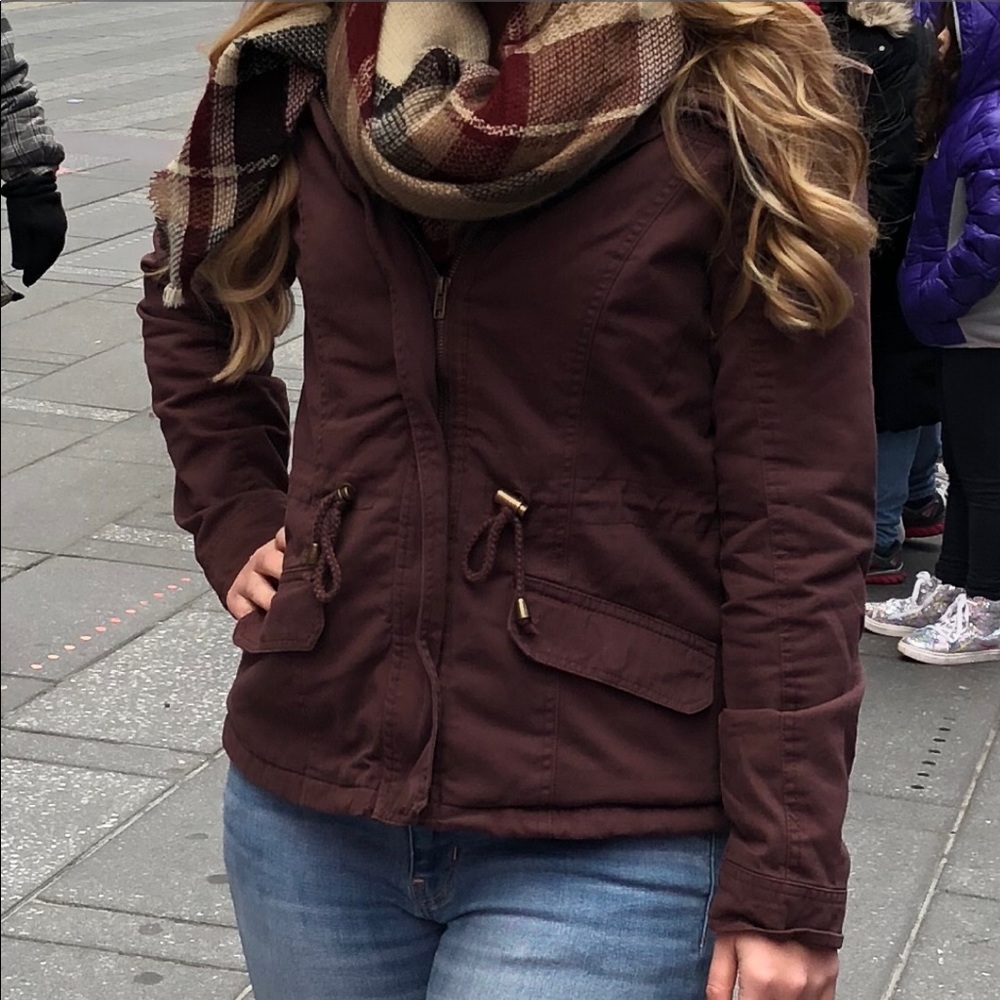 Maroon jacket